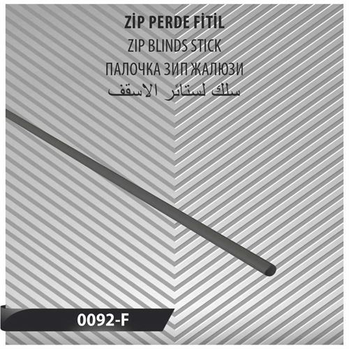 ZİP PERDE FİTİL 