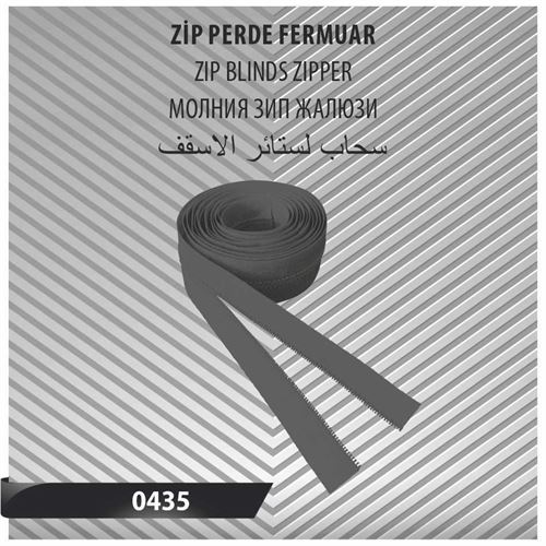 ZİP PERDE FERMUAR 
