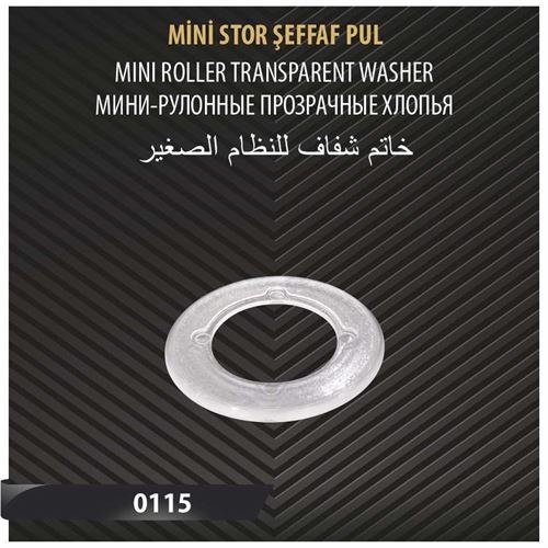 MİNİ STOR ŞEFFAF PUL 