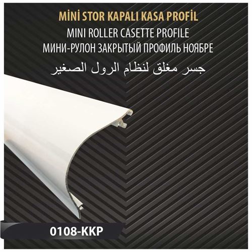 MİNİ STOR KAPALI KASA PROFİL 