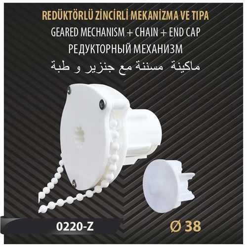 REDÜKTÖRLÜ ZİNCİRLİ MEKANİZMA VE TIPA 