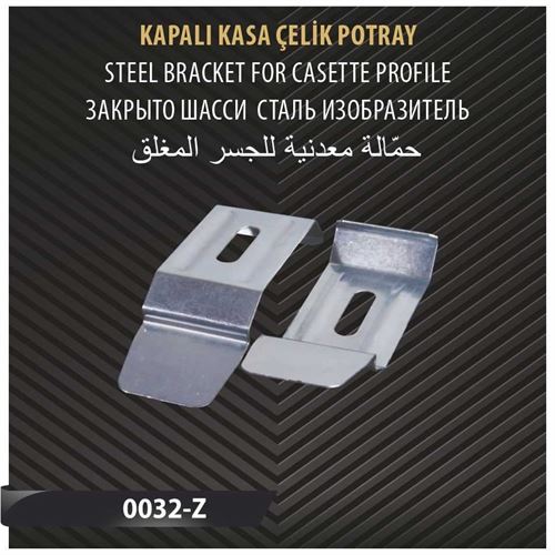 KAPALI KASA ÇELİK POTRAY 