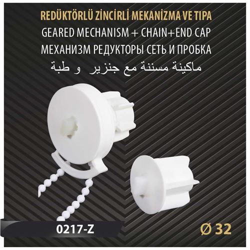 REDÜKTÖRLÜ ZİNCİRLİ MEKANİZMA VE TIPA 