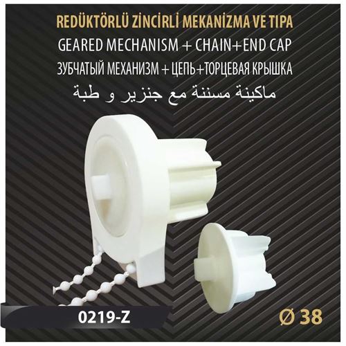 REDÜKTÖRLÜ ZİNCİRLİ MEKANİZMA VE TIPA 