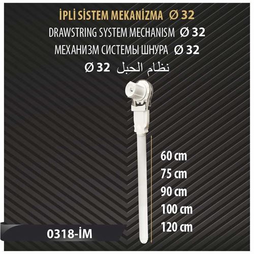 İPLİ SİSTEM MEKANİZMA 32ø 