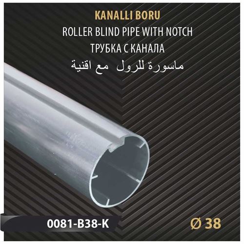 38LİK KANALLI BORU 