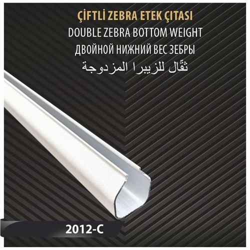 ÇİFTLİ ZEBRA ETEK ÇITASI 