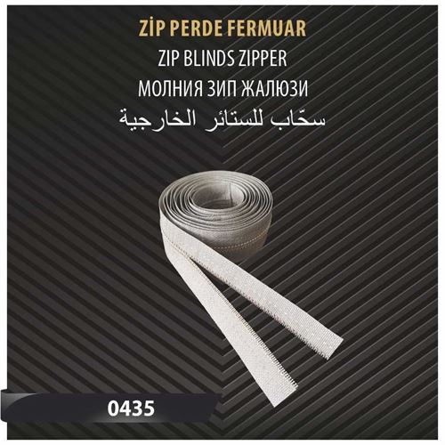 ZİP PERDE FERMUAR 